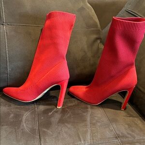 Red Boots.  From Italy